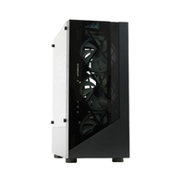 Sistem Pendingin Air JNP ATX Laris Manis Kipas RGB 120mm Catu Daya Komputer Gamer Casing PC Gaming untuk PC