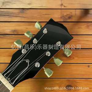 Chitarra Elettrica Ledux Stile <span class=keywords><strong>Les</strong></span> <span class=keywords><strong>Paul</strong></span> con Top Dorato, Modello HH di Alta Gamma per il Mercato Internazionale - Product Image 4