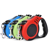 Laisse rétractable automatique pour chiens de petite/moyenne/grande taille - Accessoires pour promener les chiens