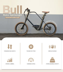 Meilleur <span class=keywords><strong>vélo</strong></span> <span class=keywords><strong>électrique</strong></span> 20 pouces 2024 avec batterie au lithium et système électronique, cadre en alliage d'aluminium, 8 vitesses pour adultes - Product Image 2