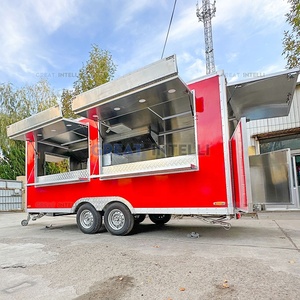 Bbq Caravans Turkey <b>Van</b> Enclosed Kitchen Mobile Food Trailer Cart Cupcake Catering Coffee Carte Kiosk Food Truck for Juice - Product Image 5