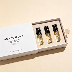Set Regalo di Profumi Naturali Wish: 4 Flaconi Spray in Vetro da 2ml, Confezione Regalo Personalizzabile per Campioni di Fragranze di Nicchia - Product Image 2