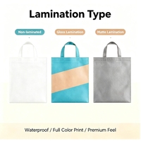 Sac promotionnel écologique réutilisable en non-tissé laminé