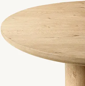 Nuovo arrivo di lusso tavoli moderni mobili da cucina in <span class=keywords><strong>legno</strong></span> massello rovere tavole tavoli da pranzo - Product Image 4