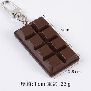 Mini Chocolate Keychain High Appearance Level Mobile Phone Bag Pendant <b>Accessories</b> Creative - Product Image 4