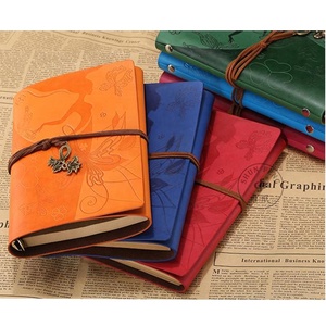 Factory Price Good Quality Custom Soft Cover PU Leather A5 A6 <strong>Work</strong> Notebook Daily Journals Weekly <strong>Diary</strong> - Product Image 6