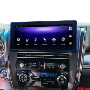 Krando 12.3 "Layar Ts10 Android Navigasi Mobil Gps Android Audio Radio Sistem Dvd untuk Toyota Alphard H30 Lexus LM 2015-2018