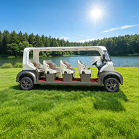 Eagle Luxury Mini bus de tourisme électrique 15 places et voiturette de golf à vendre pour le transport touristique