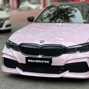 WRAPMASTER 1.52*17m rivestimento in cristallo lucido PVC pellicola autoadesiva auto involucro in vinile viola <span class=keywords><strong>rosato</strong></span> per carrozzeria - Product Image 2