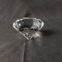 Trophée commémoratif Neelpure 186624 en cristal taillé diamant, avec logo d'entreprise personnalisé et texte, ornement personnalisé pour événements et récompenses