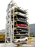 Ascenseur de stationnement résidentiel intelligent Carrousel 8-20 SUV Système de stationnement rotatif vertical Ascenseur de stationnement de voiture personnalisé