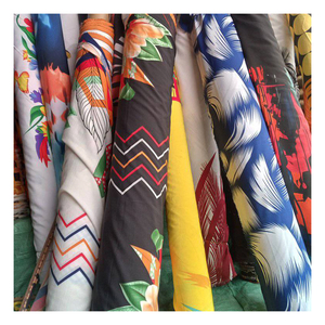 Của Phụ Nữ 4-Cách Đàn Hồi Căng In Polyester Spandex Dệt 92% Polyester 8% Spandex 75D 100D Sợi Đếm Twill Cho Cô Gái' - Product Image 2