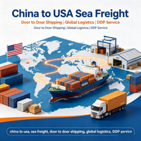Transport aérien professionnel DDP porte-à-porte Chine-USA avec assistance 24/7 et assurance pour l'importation de produits commerciaux