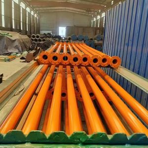 Tubería de Acero Recubierta de Plástico de Primera Calidad, Anticorrosiva, para Uso Interno y Externo, con Extremos Ranurados, para Sistemas de Rociadores Contra Incendios - Product Image 1