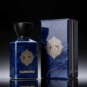 Nouveau produit explosif : Flacon de parfum 50 ml avec emballage personnalisé, impression par transfert d'eau et logo en relief, flacon pulvérisateur vide - Product Image 2