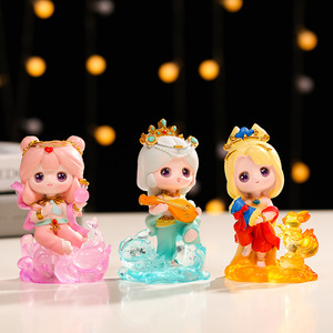 Caja Sorpresa de Figuras de Resina de Apsaras Voladoras de Dunhuang, Regalos de Cumpleaños y Año Nuevo para Niñas - Product Image 4