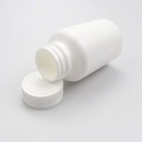 Flacon à pilules en plastique avec bouchon résistant aux Chils, flacon à pilules en plastique HDPE/PET de 200ml