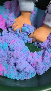 Mars Power Star Magic Dynamic Space Model Jouet pour enfants Élastique Coton Sable Tirant Sable Coloré Emballage en vrac - Product Image 4