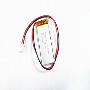 390mAh 402050 3,7 v LÍNEA DE msds cobre de papel de aluminio de polímero de litio de la batería de iones de las células paquete - Product Image 3