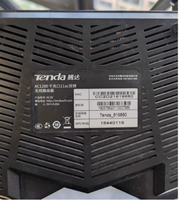 Router Gigabit WiFi5 de Doble Banda Inteligente Jinglai Tenda AC10 AC1200 Usado con 1 Puerto WAN + 3 Puertos LAN
