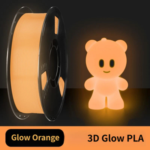 เส้นพลาสติกเรืองแสง Glow PLA ขนาด 1.75 มม. สีสันสดใส ติดทนนาน ความเร็วสูง สำหรับเครื่องพิมพ์สามมิติ Bambu Creality - Product Image 2