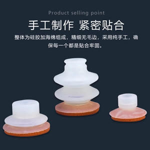 Ventouse en silicone Tianxing à tête petite et non marquante, qualité industrielle, pour la manipulation du verre, vente directe usine - Product Image 5