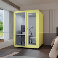 PYinC |   Cabine de bureau insonorisée personnalisée, cabine insonorisée, maison préfabriquée et pod extérieur modulaire - Prise en charge OEM et ODM.