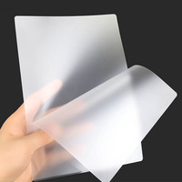 Foska 100 pochettes/boîte anti-taches et matériau PET et EVA imperméable Film plastique de stratification thermique à chaud pour documents commerciaux