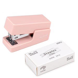 Ns083 màu hồng nỗ lực <span class=keywords><strong>Stapler</strong></span> cho sinh viên <span class=keywords><strong>Stapler</strong></span> cho tài liệu ràng buộc văn phòng nghiên cứu <span class=keywords><strong>Mini</strong></span> <span class=keywords><strong>Stapler</strong></span> 144 cái mỗi thùng <span class=keywords><strong>carton</strong></span> Bộ - Product Image 6