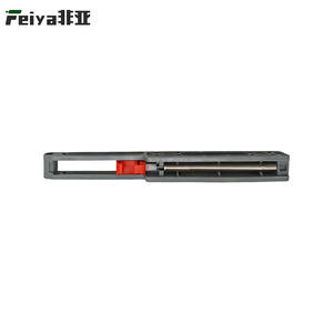 अलमारी कैबिनेट स्लाइडिंग दरवाजा ट्रैक-हाइड्रोलिक बफर मूक स्लाइडिंग हार्डवेयर रोलर के साथ स्लाइडिंग हार्डवेयर - Product Image 2