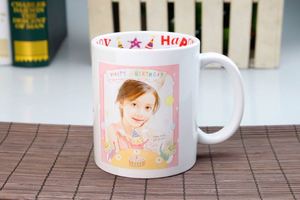 Mug en céramique en porcelaine pour sublimation, 11 oz, blanc, personnalisé, cadeau de Noël, mug à café pour sublimation - Product Image 6