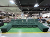 Green Velvet Schlafs ofa 7 Sitzer Lounge Home Cinema Stuhl Sofa Theater möbel Electric Theatre Recliner Wohnzimmer möbel