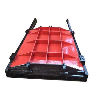 Cast <b>Iron</b> Gate Valve With Copper Liner Manual Operation For Water Control In Reservoirs And Channels - Product Image 5