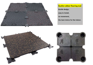 พื้นยางคุณภาพสูงสำหรับโรงยิม ป้องกันแรงกระแทก - Product Image 6