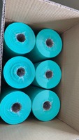 Rouleau de bavoirs dentaires jetables Xingcheng, 2 plis, papier, film plastique, 80 pièces