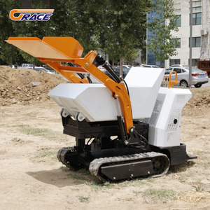 Grande Remise Mini Dumper sur Chenilles 500KG, <span class=keywords><strong>Moteur</strong></span> Essence/Diesel EPA Euro 5, Transporteur sur Chenilles - Product Image 2