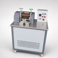 Máquina de Peletización de Plástico, Molino Mezclador de Dos Rodillos para Laboratorio, Granuladora de Compuesto de Color para Masterbatch, Escala Piloto, Calentamiento Eléctrico, CE, OEM
