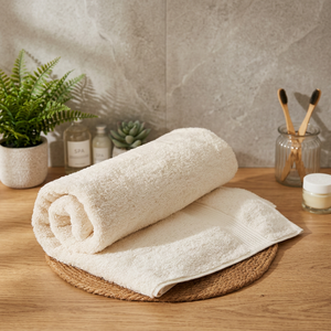 Toalla de baño de algodón tejido 140x70cm 400 GSM absorbente para hotel, spa, gimnasio, fitness y uso diario personal. - Product Image 4