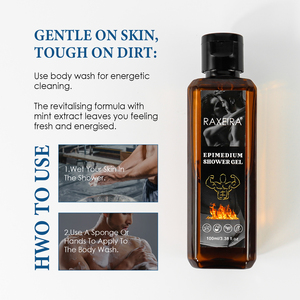 Gel <span class=keywords><strong>Douche</strong></span> Épimédium pour Hommes – Nettoyage Profond, Rafraîchissant, Hydratant, Parfumé – Stimule l'Énergie pour Adultes - Product Image 6