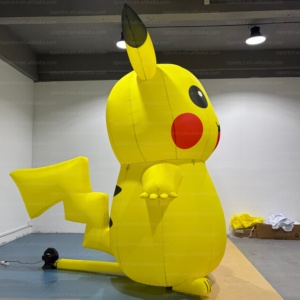 Vente flash : Modèle gonflable <span class=keywords><strong>Pikachu</strong></span>, costume de mascotte <span class=keywords><strong>Pikachu</strong></span> gonflable, personnage de dessin animé gonflable pour la publicité - Product Image 5