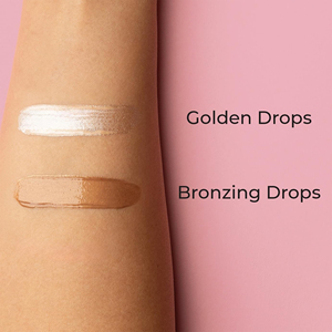 Sérum illuminateur bronzant naturel au thé blanc, effet soleil, pour un éclat de <span class=keywords><strong>peau</strong></span>, gouttes bronzantes scintillantes, vente en gros - Product Image 5