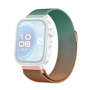 Bracelet de montre en métal magnétique à boucle dégradée élégante de style milanais pour <span class=keywords><strong>Huawei</strong></span> Watch Fit 4 Pro Fit 4 Fit 3, sangle réglable - Product Image 2