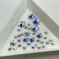 Strass thermocollants en forme d'étoile de qualité supérieure, 3 mm à 7 mm, 10 grosses unités, 1440 pièces, pour transferts de strass pour nœuds de cheerleading