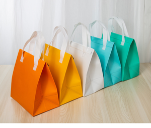 Durable Foldable Non Woven Tote Insulation <b>Bag</b> <b>Reusable</b> Grocery Thermal Shopping <b>Bag</b> - Product Image 3