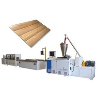Poste de valla de nuevo estilo, barandilla de madera y plástico, tablero de puerta, Marco, máquina de fabricación de perfiles, línea de producción