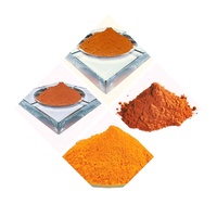 Fourniture oxyde de fer orange 960 # couleur brique matériaux de construction sol feuille de ciment papier spécial oxyde de fer orange