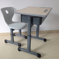 Ensemble chaise et bureau ergonomique moderne, durable, écologique, en métal, réglable en hauteur, de haute qualité, pour chambre à coucher, école, étudiant, personnalisable