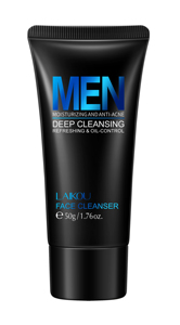 Nettoyant visage pour homme, exfoliant, hydratant, nettoyant les pores, personnalisable en usine - Product Image 2