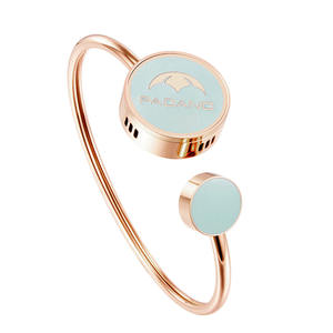 Joyería de acero inoxidable de aceite esencial de aromaterapia, pulsera de Perfume con letras ajustables, de nuevo diseño - Product Image 1