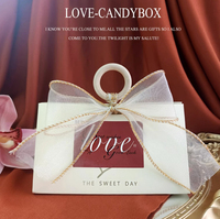 Boîte cadeau triangulaire en papier de haute qualité, matériaux recyclés pour les aliments pour bébés, les nouilles, les invitations de mariage - Boîte de rangement créative